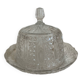 Plat et cloche à fromage ciselé