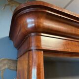 Antique open bookcase