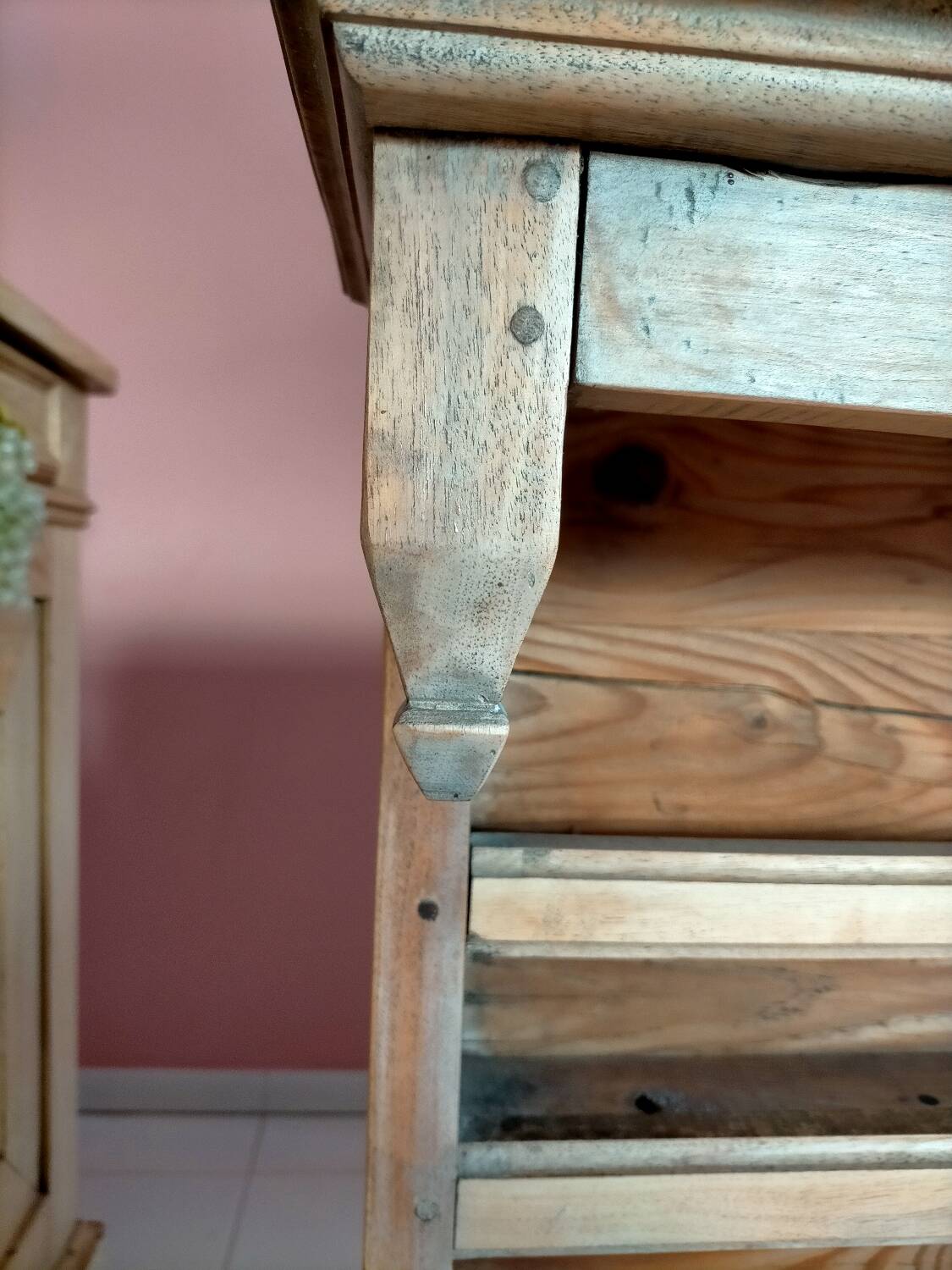 Antique walnut sideboard