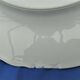 Set de 10 assiettes plates blanches Limoges