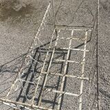 19th-century cast iron bed