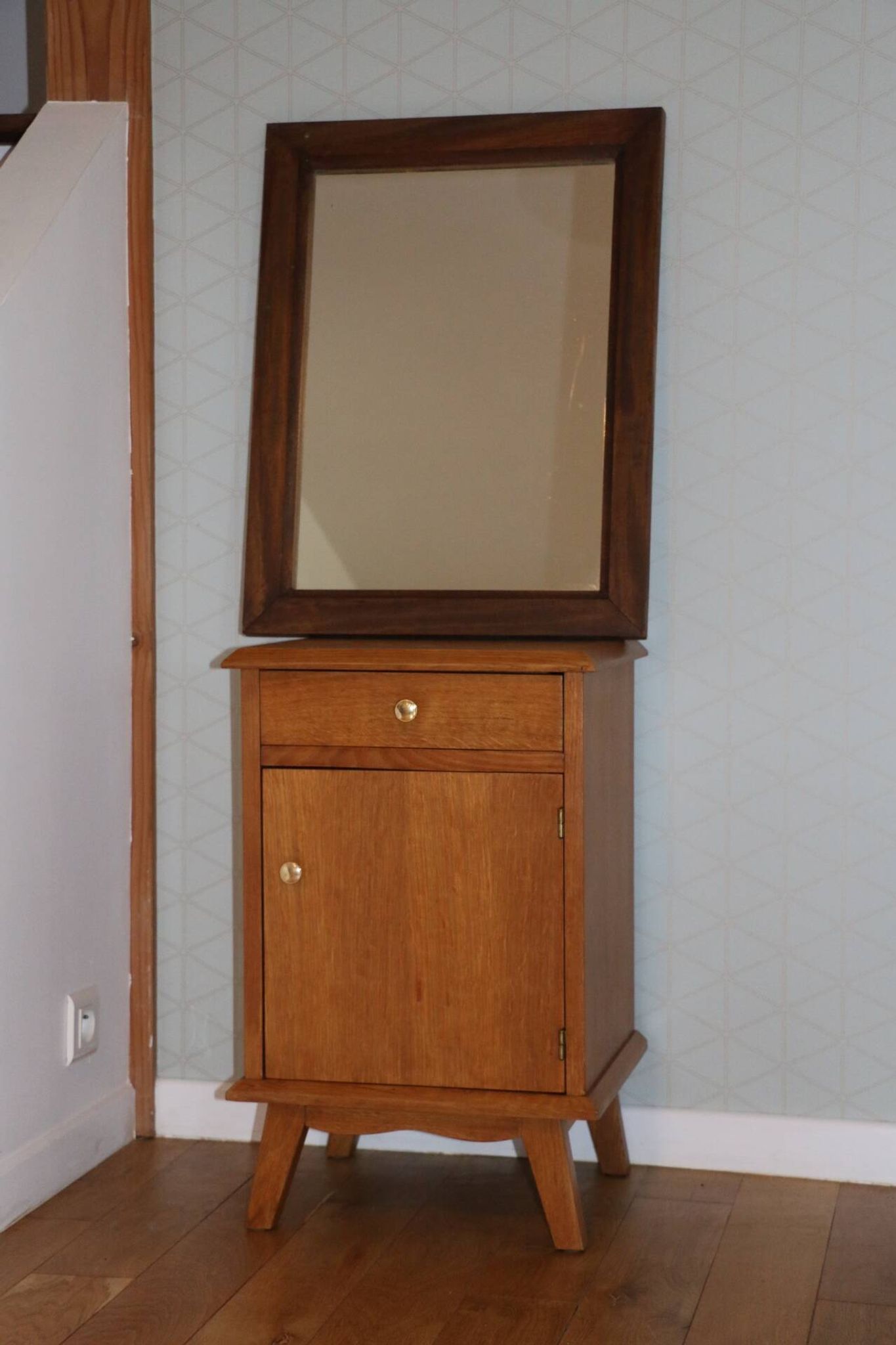 Petit miroir chêne 615mm