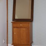 Small oak mirror 615mm