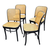 Lot de 4 chaises Hoffmann