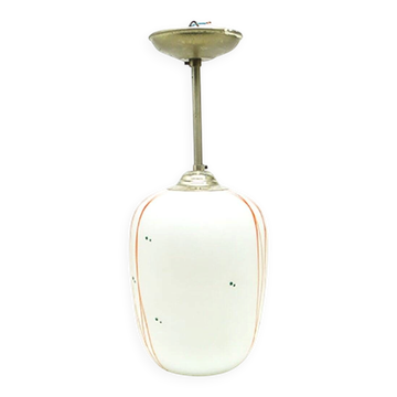 Pop-art style pendant lamp, Poland, 1950s
