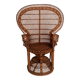 Fauteuil Emmanuelle rotin Kok Maison 1970