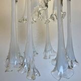 Calla, Murano Ceiling Lamp by Venini, 1960s