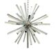 Sputnik Triedro Murano Glass Chandelier