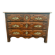 Commode Louis XIV en noyer massif XVIII siècle