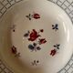 "Roseraie" soup plates from Digoin and Sarreguemines