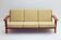 3 seater sofa by Hans Wegner for Getama, modell GE 290 in teak