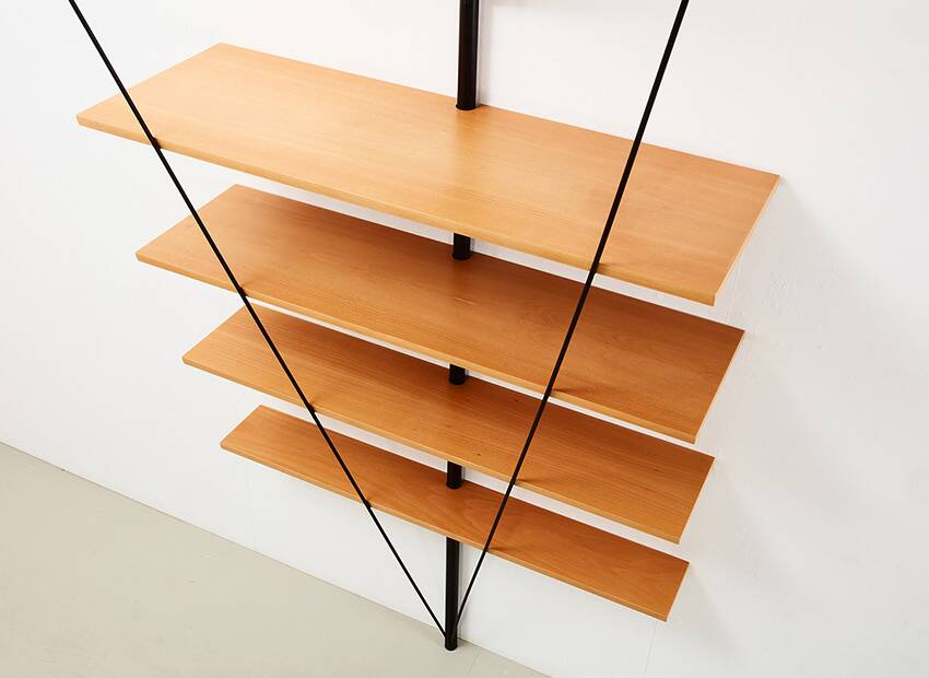 Rare 'Angelo Necessario' Wall Unit by Paolo Pallucco & Mireille Rivier 1989