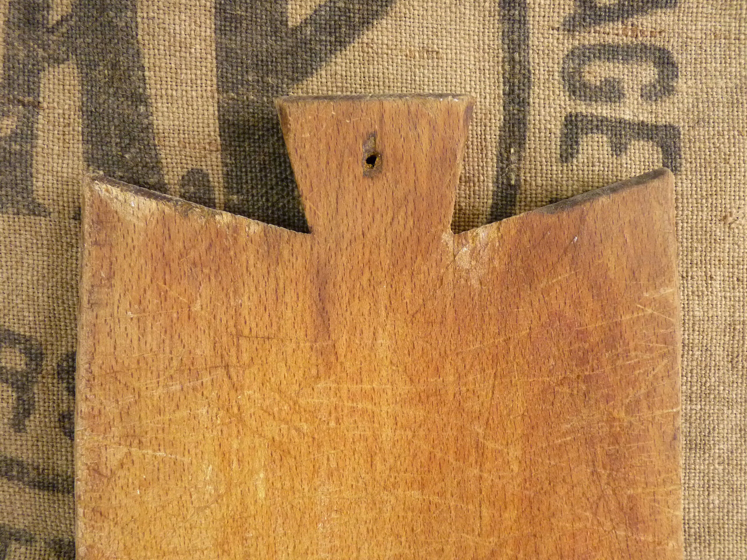 Old wooden cutting board