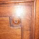 Louis XVI style oak showcase