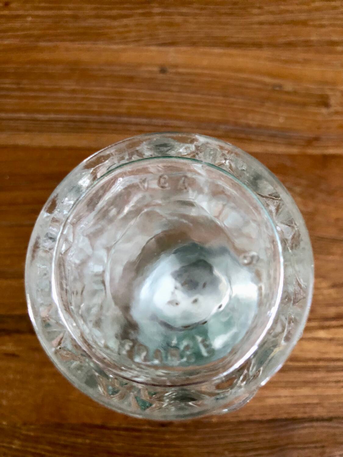 Vintage round sugar bowl