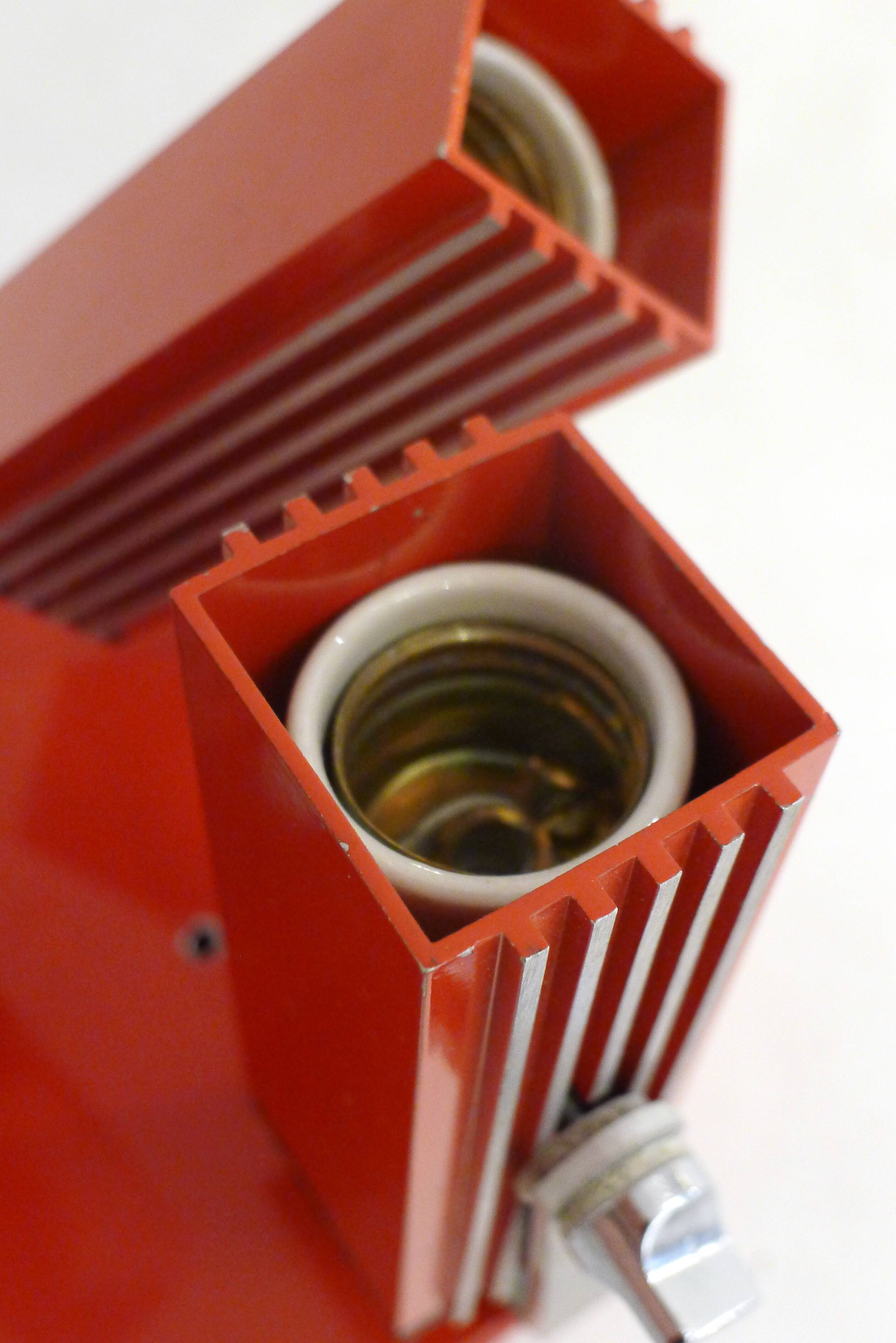 1980's 3-spot ceiling or wall light