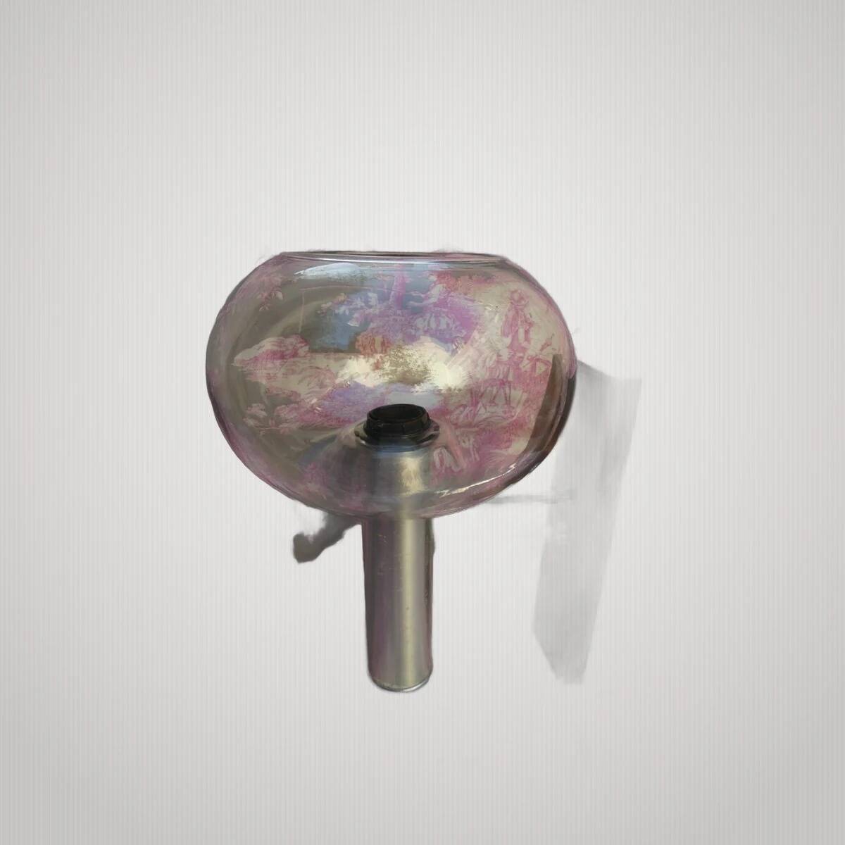 Vintage wall light pair gaetano sciolari guzzini arlus maison charles desi