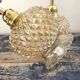Pair of golden globe wall lights