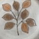 4 flower plates from Salins and Niderviller from the 1970s.