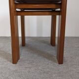 Nesting tables in Scandinavian style, made of teak, circa 1980