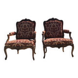 Pair of 19th century armchairs