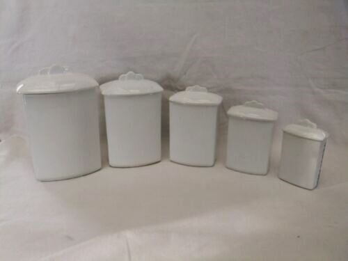Antique spice jar Czechoclovakia porcelain decoration boat collection