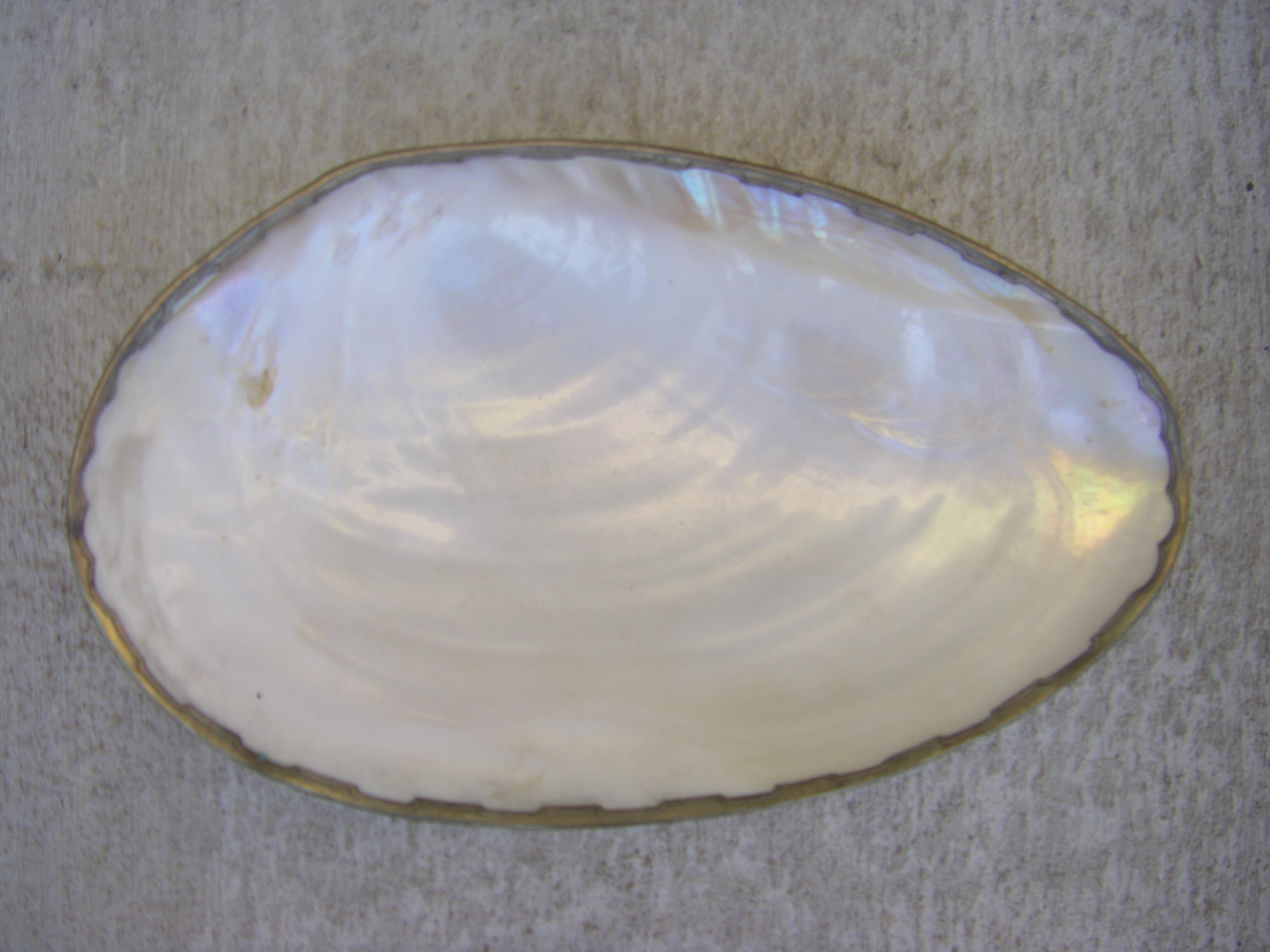 Caviar mother-of-pearl shell