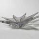Baccarat crystal star coupe 40cm — perfect condition, authentic mark