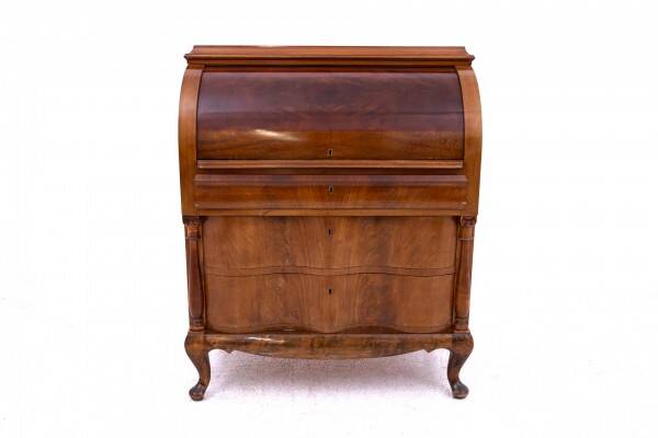 Bureau en acajou, Europe du Nord, vers 1900.