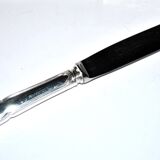 Set of 12 vintage silver metal knives reneka spatours contour fillet 21cm