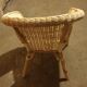 Rattan armchair