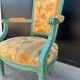 Louis XVI convertible armchair