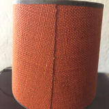 Table lamp wood and jute