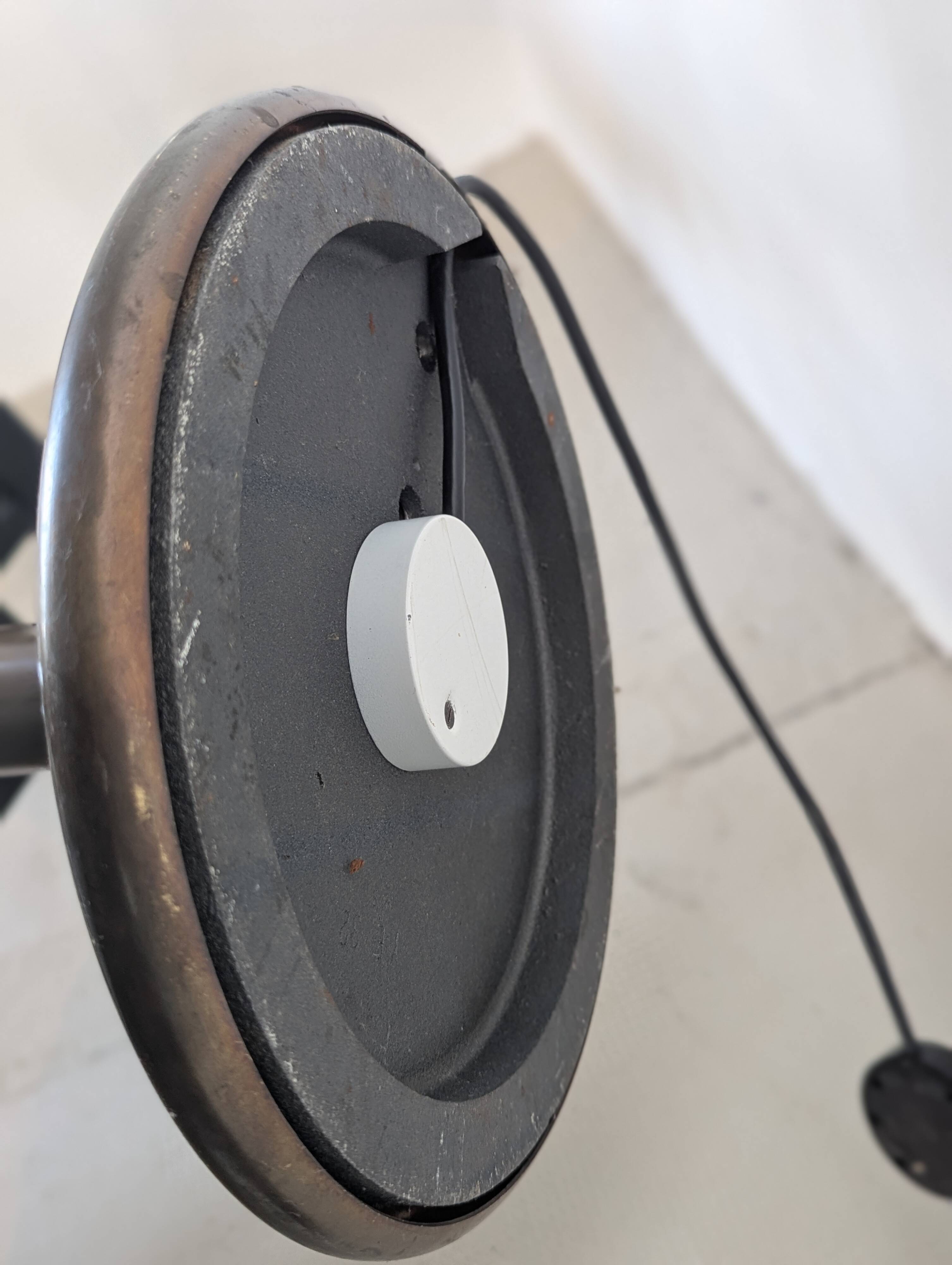 Lampadaire en laiton , 1970