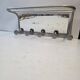 Antique aluminum coat rack with 5 hooks