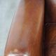 Large sheepskin wing chair with excellent colour and great seating comfort