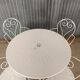 Wrought iron garden furniture