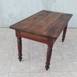 19th century walnut table