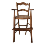 Vintage wooden children's high chair