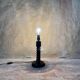 Wooden bedside lamp foot