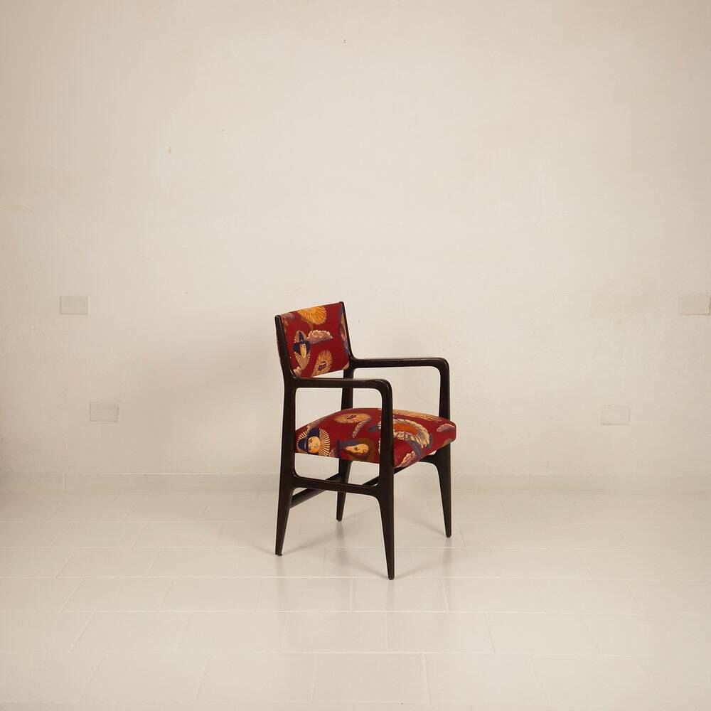 110 Chair by Gio Ponti and Fornasetti for Cassina, 1953