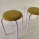 Contemporary lilac stool