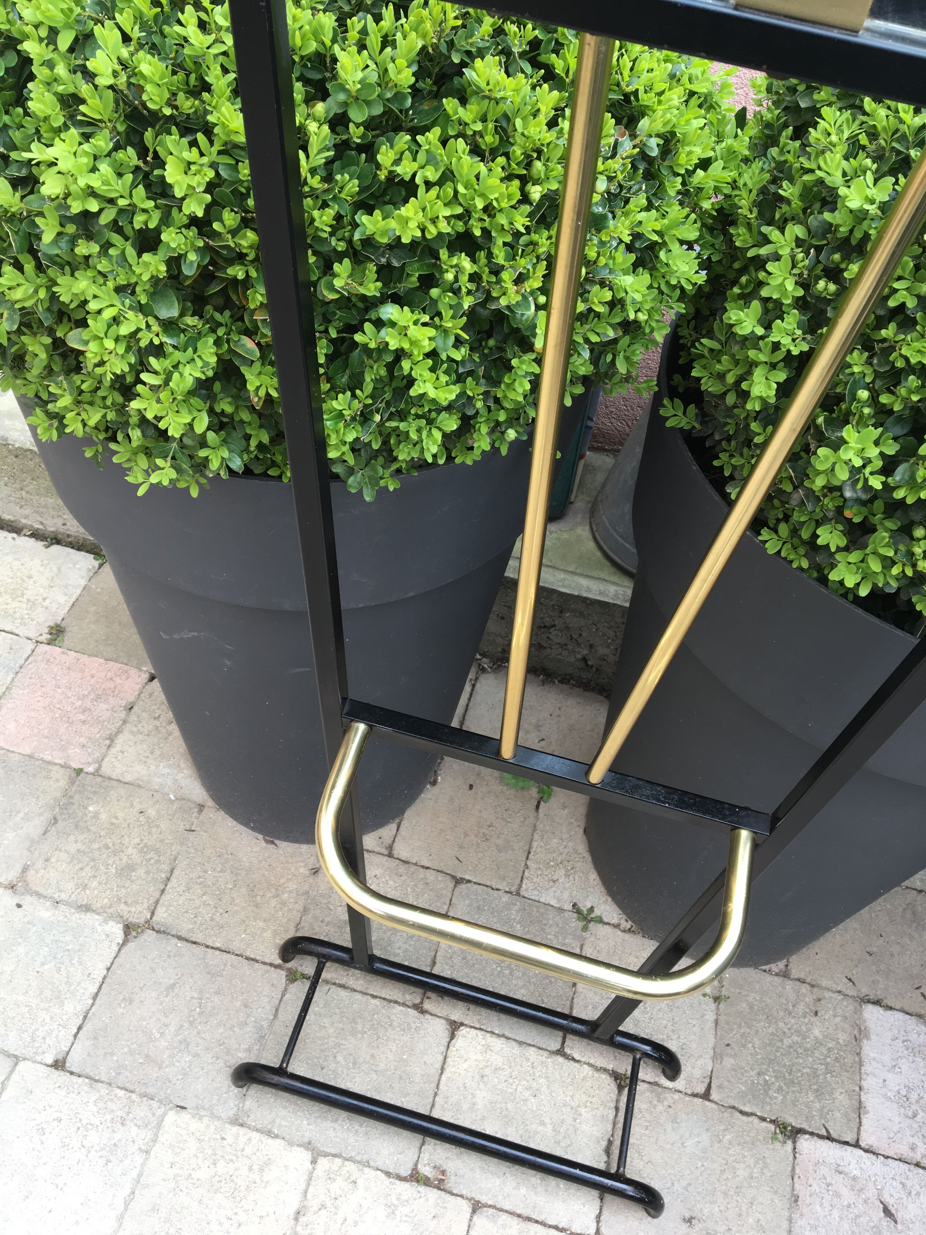 Vestiaire d’entrée miroir vintage 50