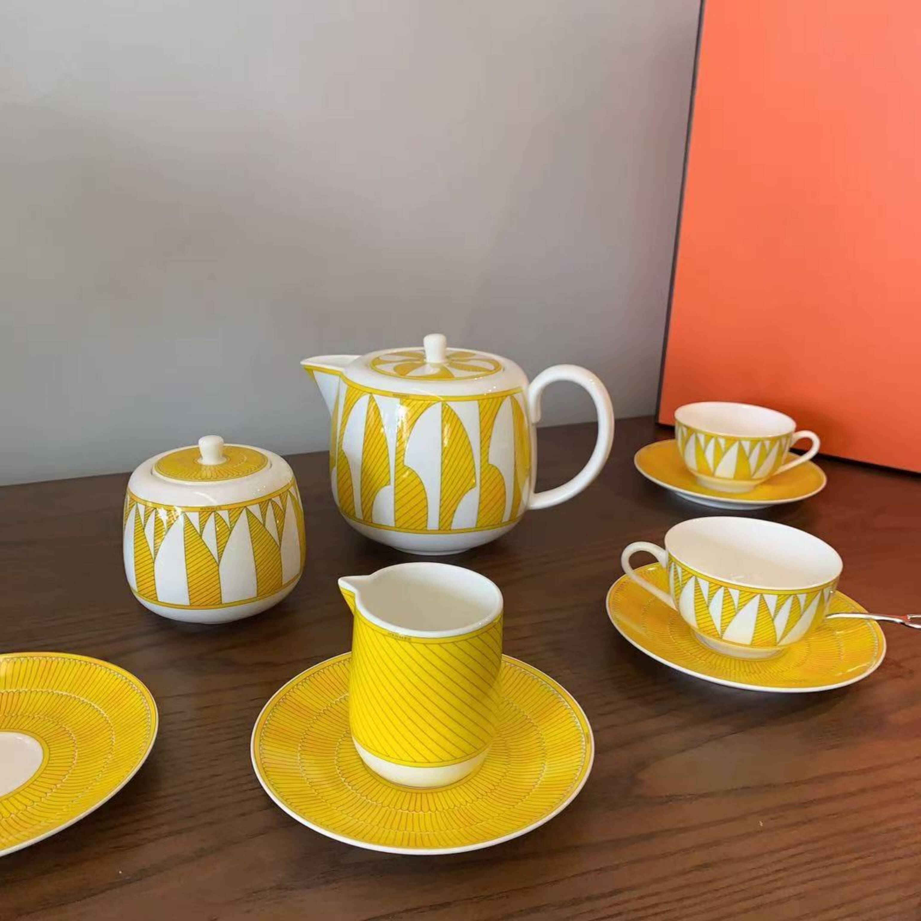 Soleil D’Hermès Series Tea Set (15)