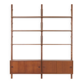 Teak modular shelving unit, Danish design, 1960s, made in Denmark