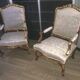 Fauteuils regence