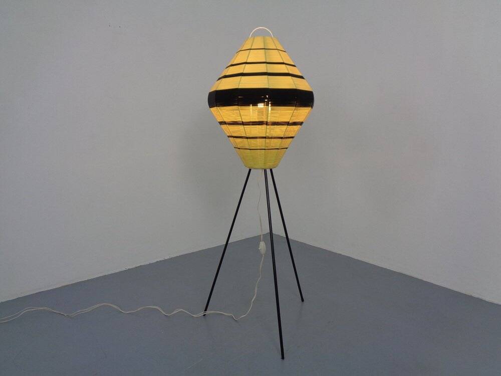 Mid-Century Tripod Floor Lamp, Germany, 1950s