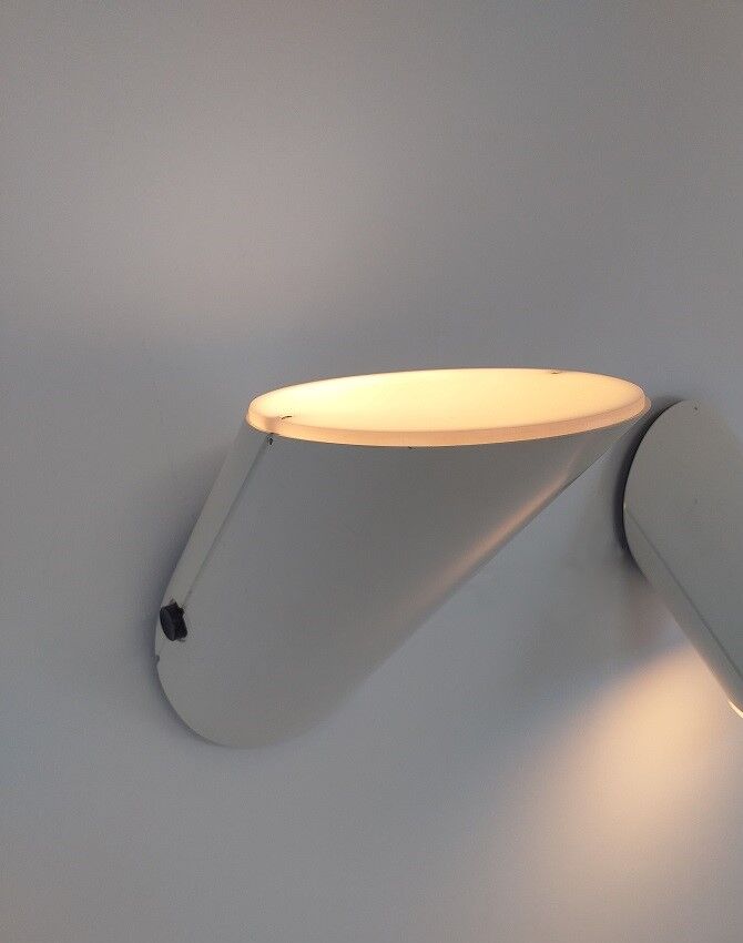 Scandinavian wall lamps Raak design 70s Space Age vintage