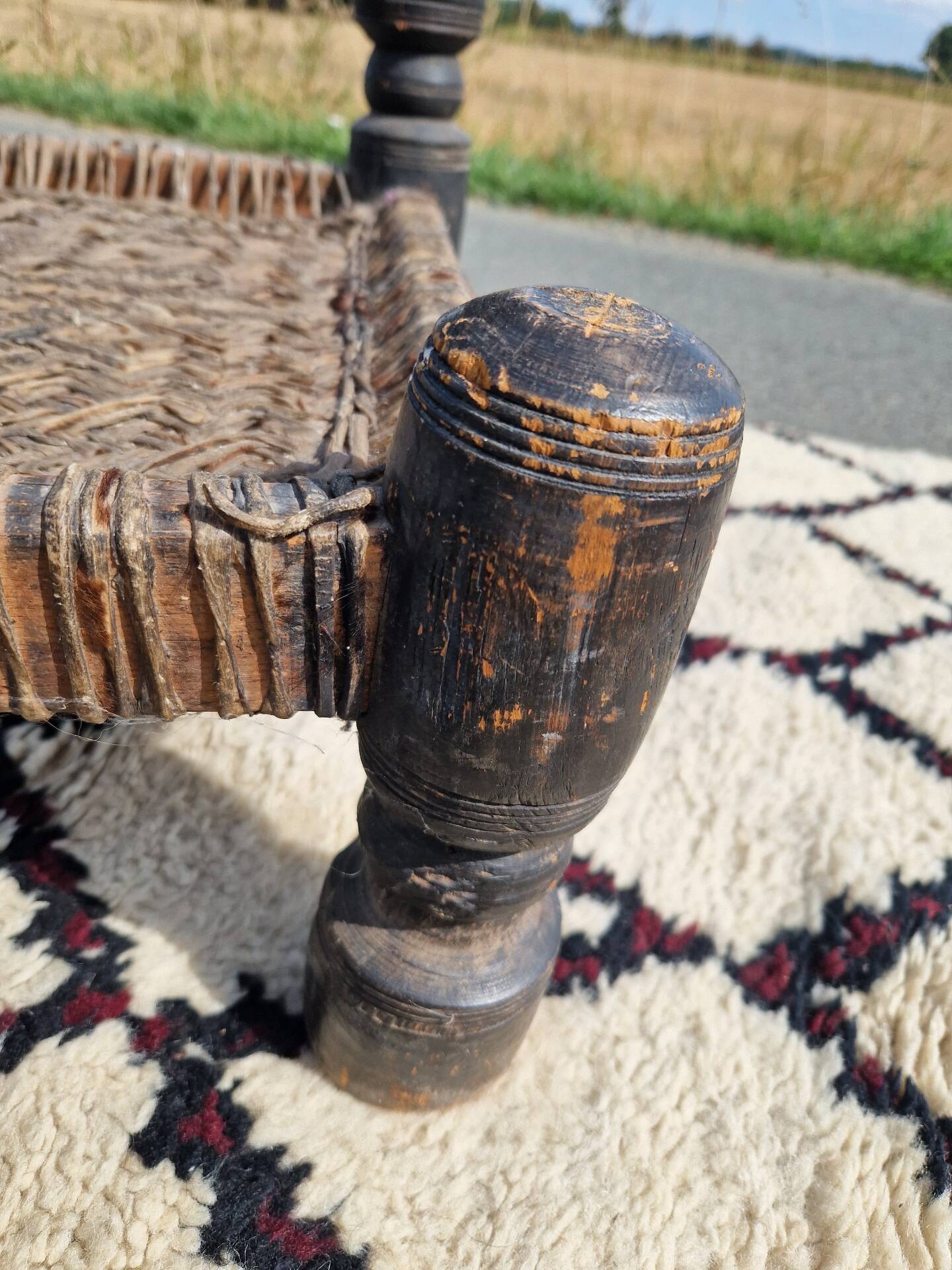 Traditional chair from Pakistan