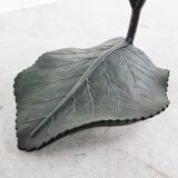 Sculptural leaf coffee table, 1970s